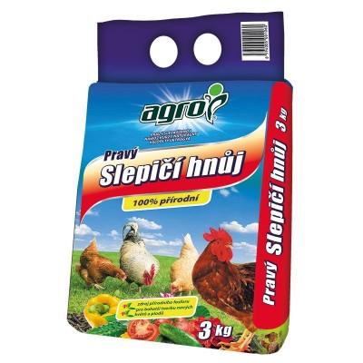 Hnoj.slepačí hnoj 3kg